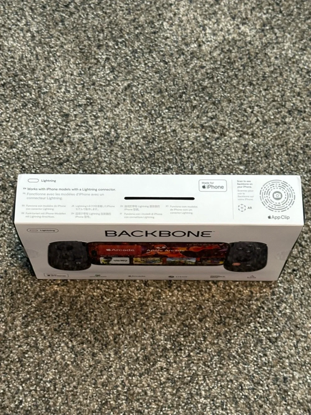 Backbone One Lightning Mobile Gaming Controller for iPhone Black NIB